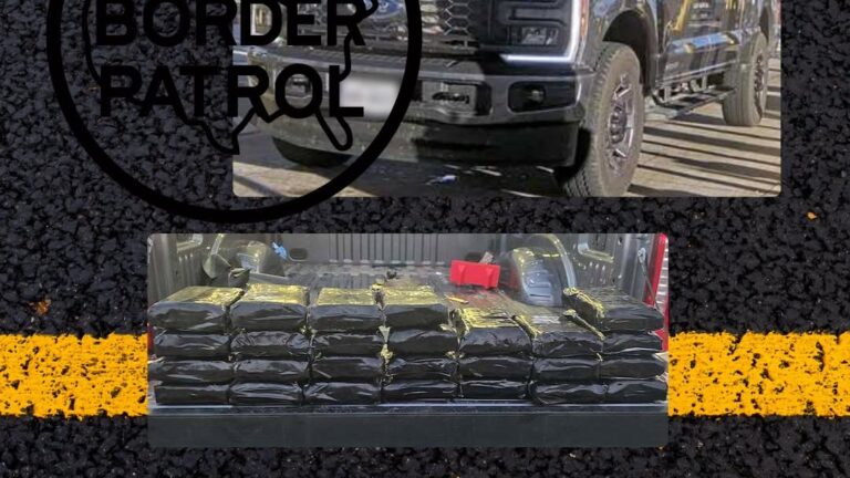 Patrulla Fronteriza asegura más de 44 kilos de cocaína en el puesto de control de Falfurrias