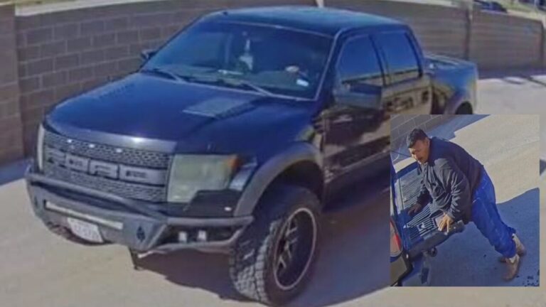 Buscan a sospechoso por robo de muebles de patio en Midland, Texas