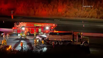 Accidente en la SR-78 en Vista deja tres heridos, incluido un bebé, en zona de construcción