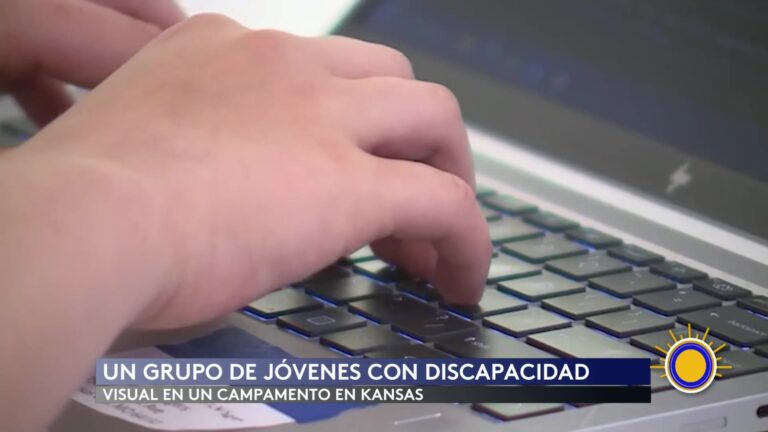 Discapacidad visual y programación: campamento inclusivo en Kansas abre nuevas oportunidades