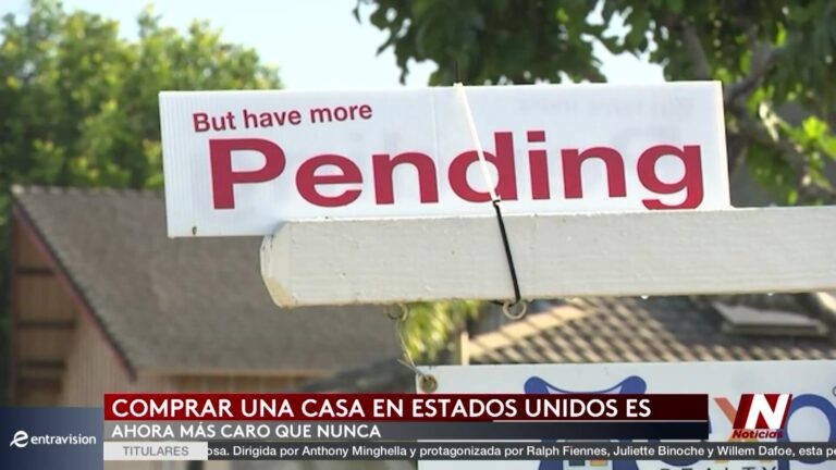 Mercado inmobiliario en EE.UU.: comprar casa es cada vez más difícil por precios récord y tasas hipotecarias altas