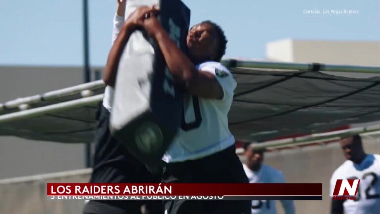 Entrenamientos públicos de los Raiders en Henderson: fechas, acceso y detalle del evento en Allegiant Stadium