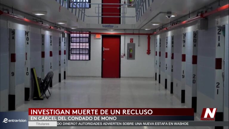 Muerte en la cárcel del condado Mono: investigan a un recluso hallado inconsciente en su celda