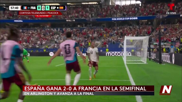 Selección española derrota a Francia y avanza a la final del fútbol internacional
