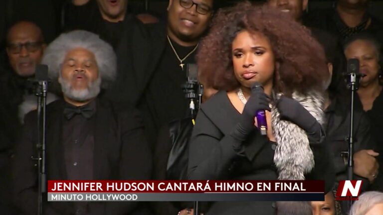 Jennifer Hudson cantará el himno de Estados Unidos en la final de la Copa del Mundo en Nueva Jersey