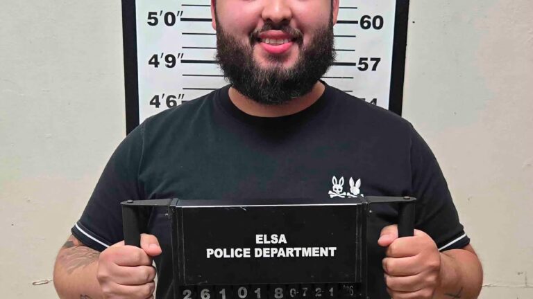Arrestan a hombre de Edcouch con más de 29 gramos de crack tras parada de tráfico en Elsa