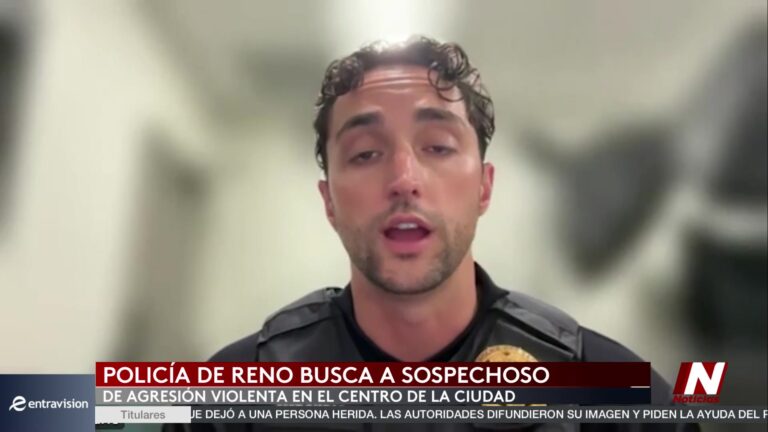 Policía de Reno pide ayuda por ataque violento en el centro de Reno