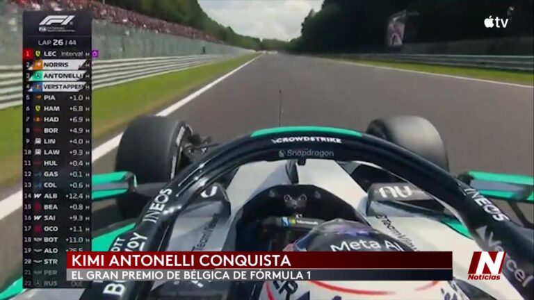 Sergio Pérez abandona el Gran Premio de Bélgica por una falla mecánica en Spa