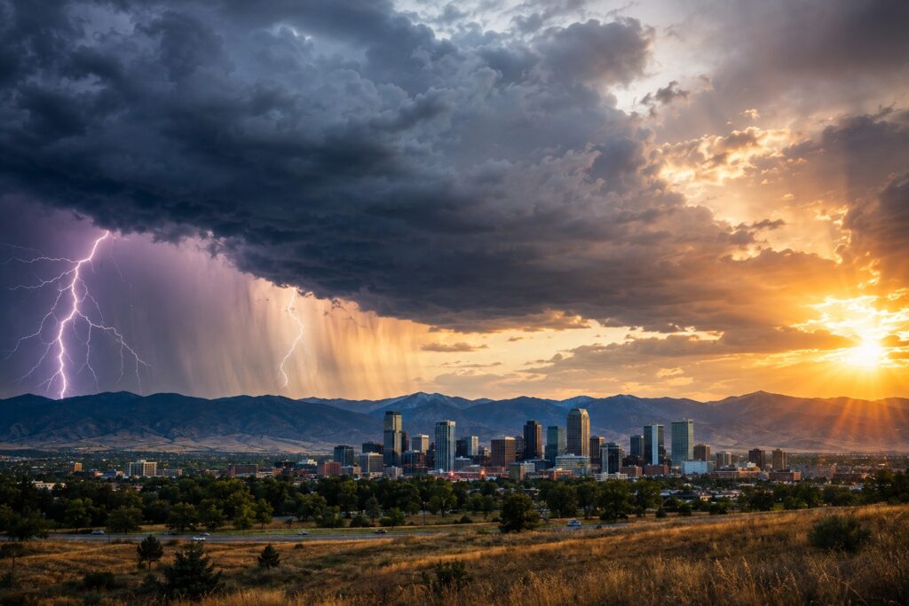 Colorado despide agosto entre tormentas, pero el calor y el tiempo seco están por regresar