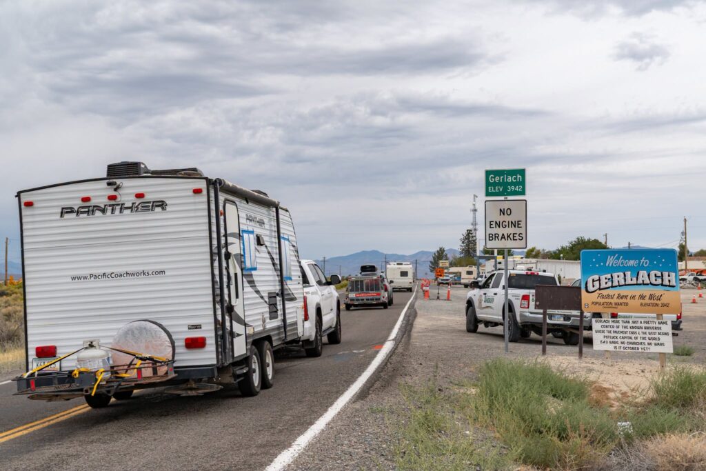 Peligro vehicular: 4 advertencias clave del Alguacil de Washoe para el viaje a Burning Man