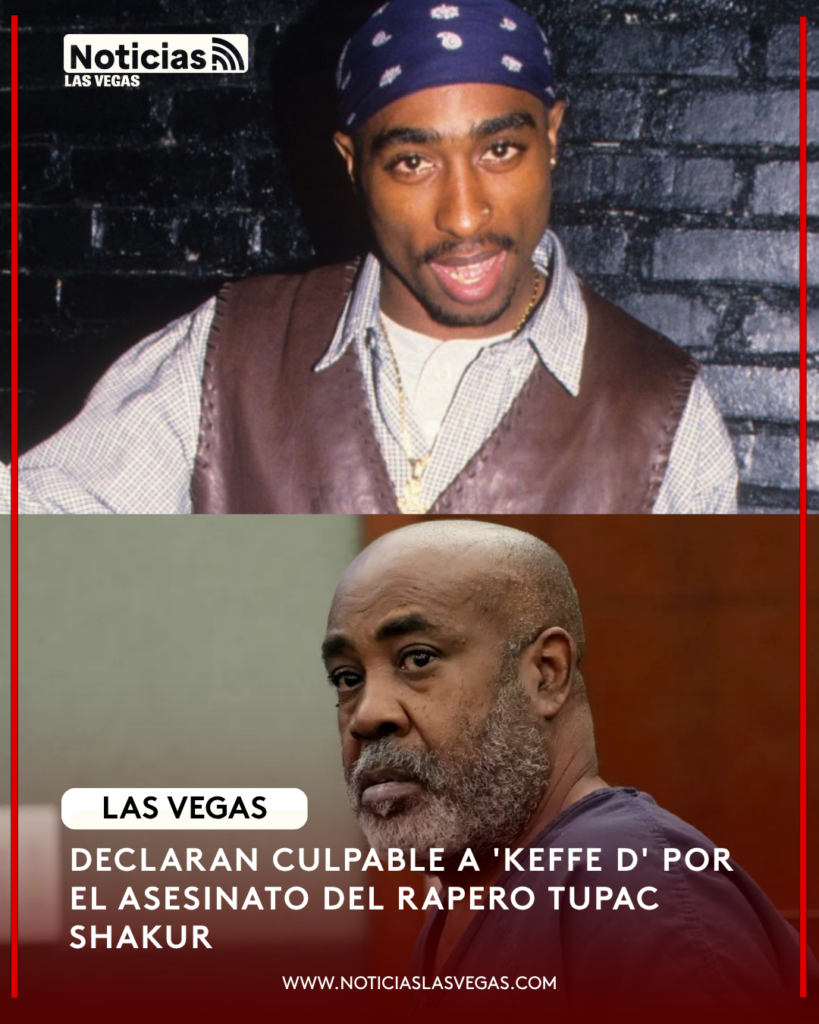 Asesinato de Tupac: declaran culpable a Duane “Keffe D” Davis a 30 años del crimen
