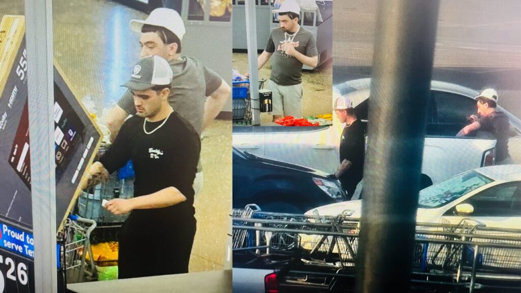 Buscan a dos hombres por robo en Walmart de Midland de mercancía y una televisión TCL