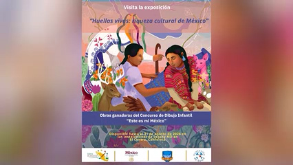 Exposición Huellas Vivas celebra la cultura mexicana en El Centro con obras de jóvenes artistas
