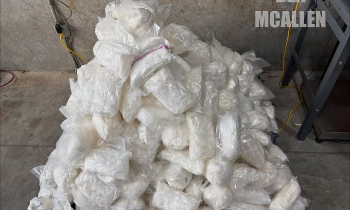Incautan más de 600 libras de metanfetamina en el Valle del Río Grande