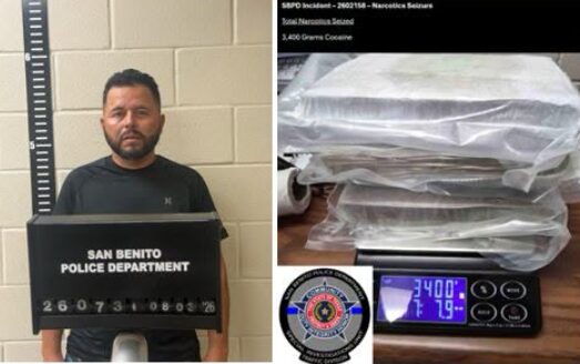 Decomisan más de 3 kilos de cocaína tras parada de tráfico en San Benito