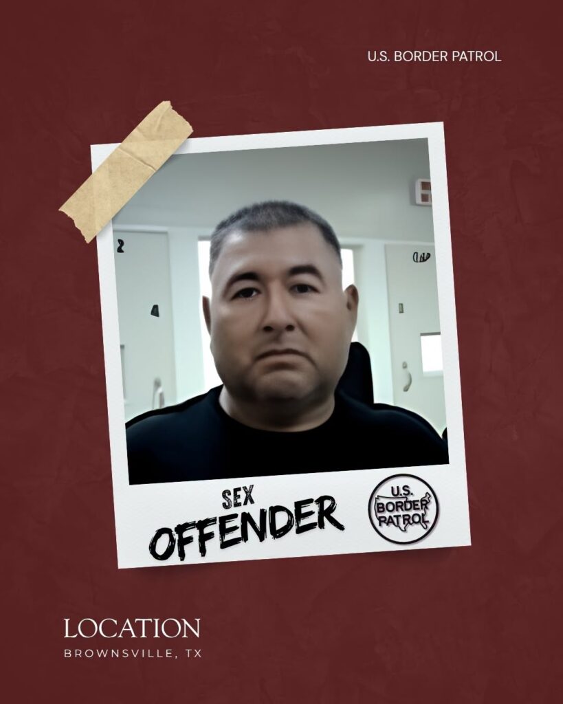 Agentes de la Patrulla Fronteriza arrestan en Brownsville a ciudadano mexicano con antecedente por delito contra un menor