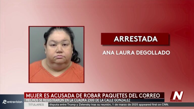 Robo de correspondencia en Laredo: arrestan a mujer tras llevarse paquetes de un buzón