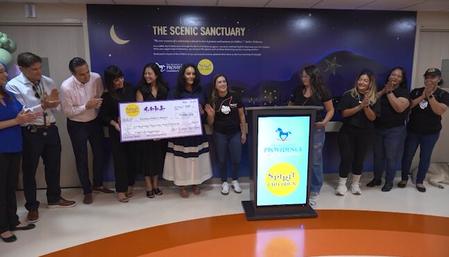 Providence Children’s Hospital inaugura nuevas áreas de juego para pacientes pediátricos