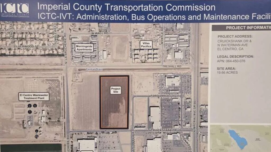 ICTC presenta nuevo centro de transporte para modernizar el servicio público en el Valle Imperial
