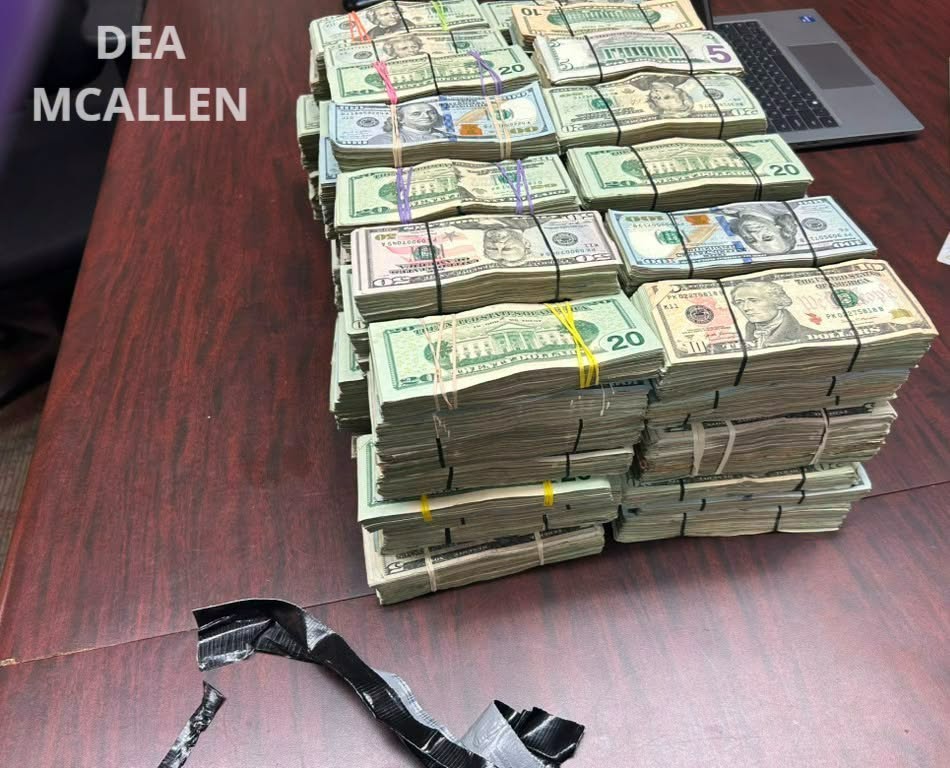 Decomisan cerca de medio millón de dólares durante una parada de tráfico en McAllen