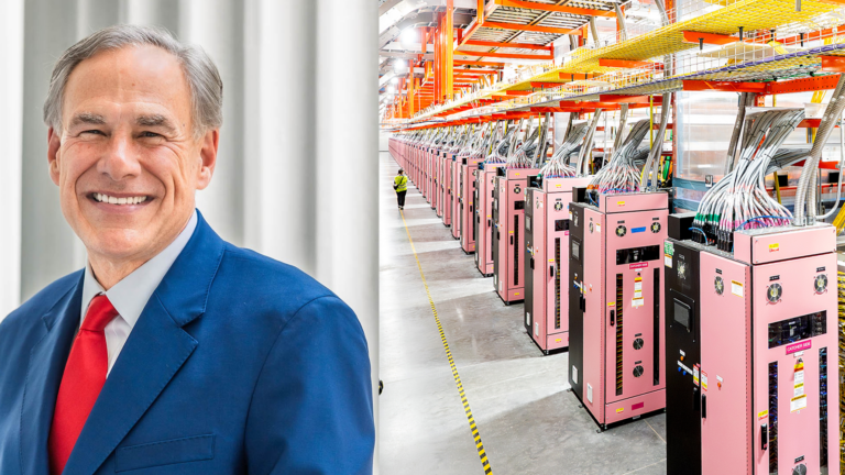 Abbott anuncia que Amazon y otras empresas cumplirán nuevas reglas para centros de datos en Texas