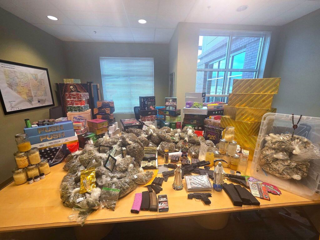 Drogas incautadas: arrestan a un hombre con 650 libras de narcóticos y armas en Reno