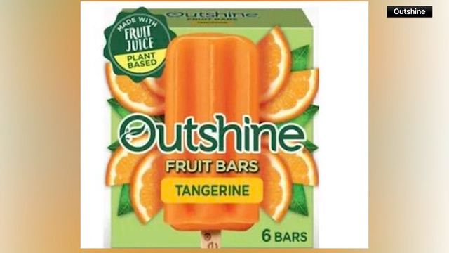 Retiran barras de fruta Outshine por posible contaminación con vidrio