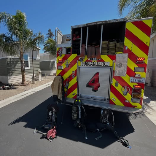 Incendio daña una vivienda prefabricada y deja a un residente desplazado en San Luis Obispo