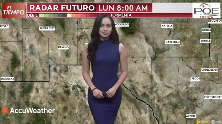 Pronóstico Del Clima con Jacqueline Mata