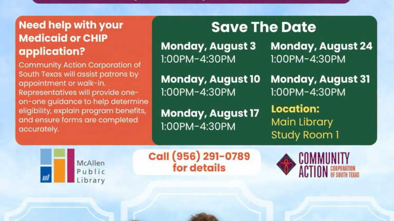 Asistencia gratuita para solicitar Medicaid y CHIP en McAllen