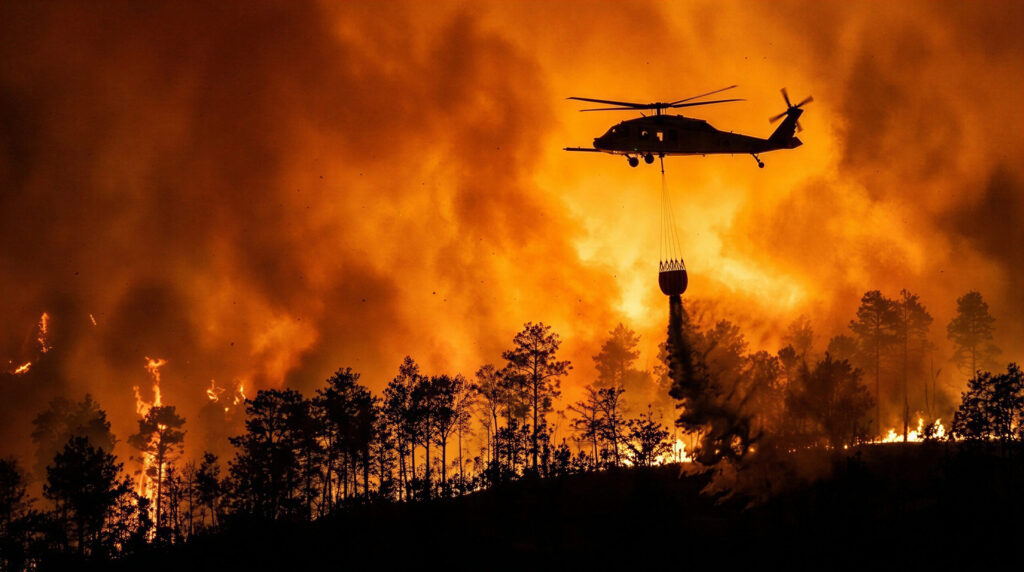 Incendio Timber supera las 12 mil acres y amenaza cientos de estructuras en Monterey