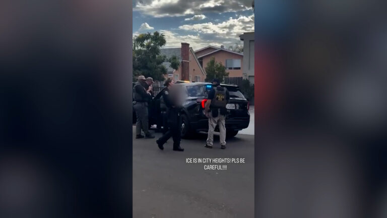 Menor queda bajo custodia policial tras operativo de ICE en City Heights