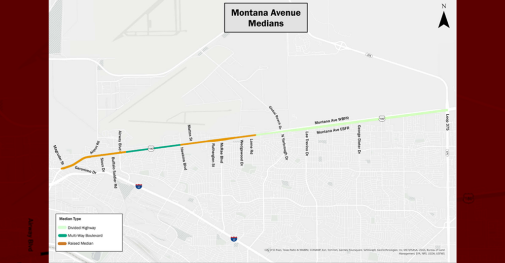 El Paso recibirá más de $100 millones para ampliar Montana Avenue