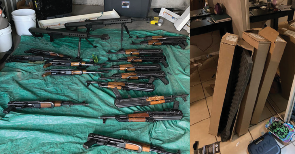 Dos mexicanos se declaran culpables en El Paso de tráfico de armas y apoyo al CJNG