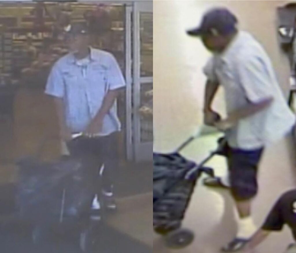 Robo en Las Vegas: buscan a sospechoso que atacó a un guardia con fruta
