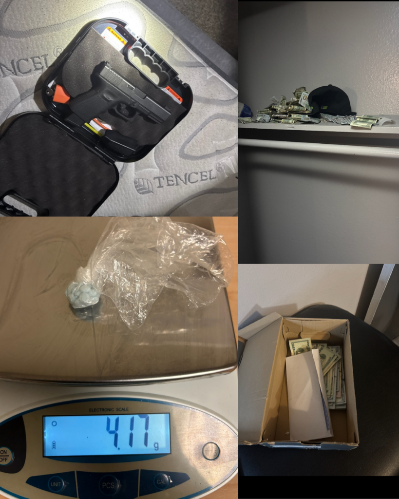 Fentanilo mortal: arrestan a hombre en Reno con drogas y arma en cuarto infantil