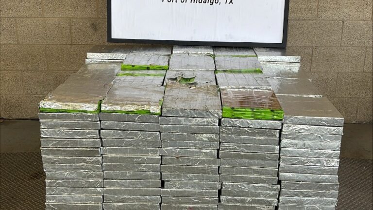 CBP decomisa $10.75 millones en presunta metanfetamina oculta en un cargamento de puerros