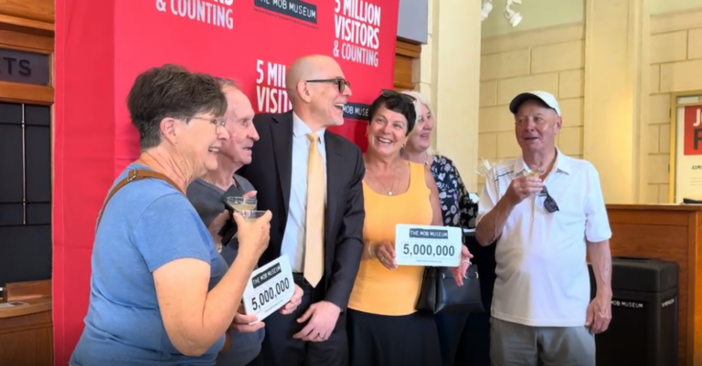 The Mob Museum alcanza récord histórico al superar los 5 millones de visitantes en Las Vegas