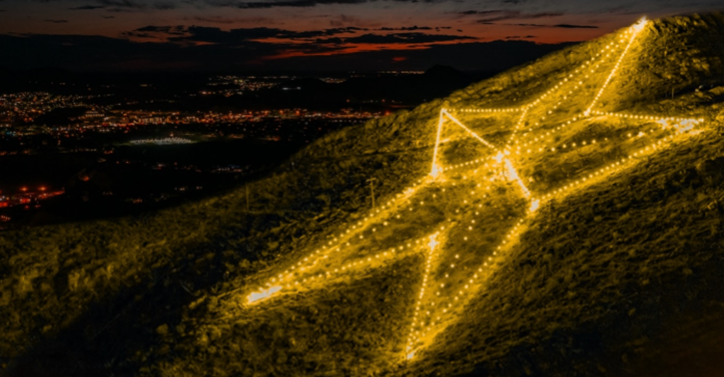 La Estrella de la Montaña se iluminará de dorado por el cáncer infantil