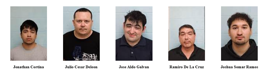 Policía de McAllen arresta a cinco hombres por solicitud de prostitución