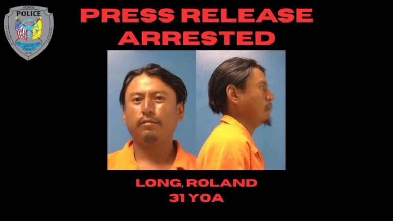 Policía de Gallup arresta a hombre en un Bank of America por posesión de fentanilo