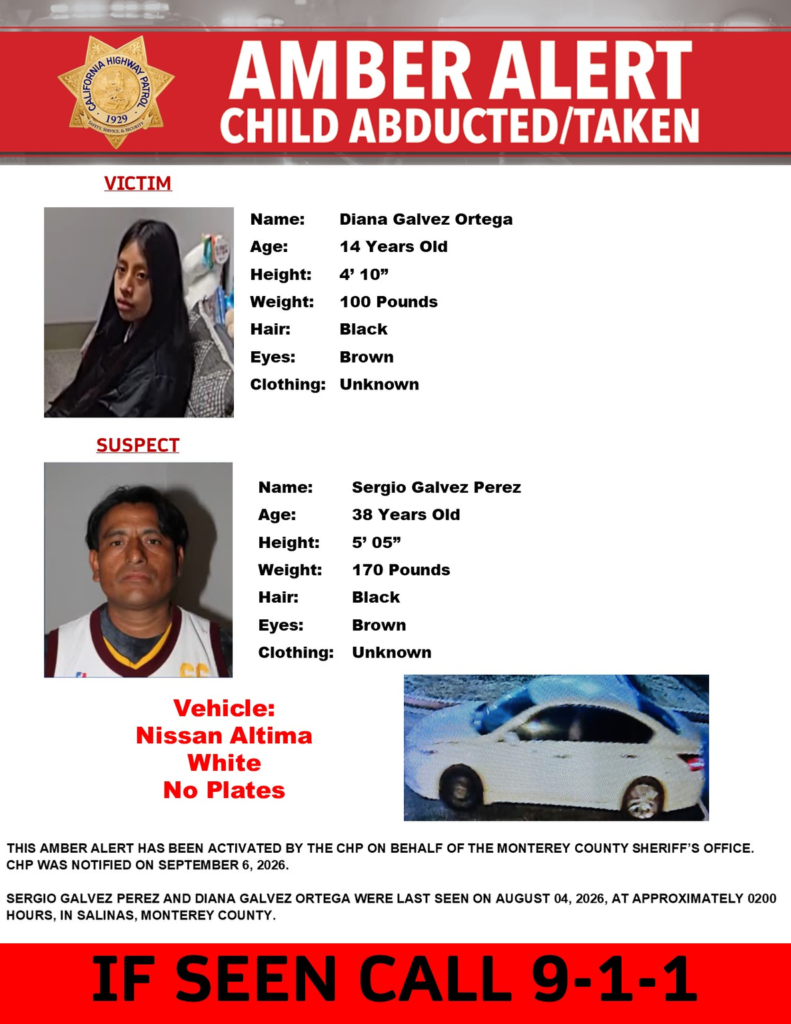 Emiten Alerta Amber por adolescente desaparecida en Salinas