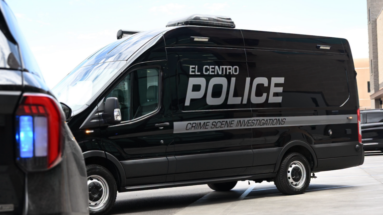 El Centro Police Department fortalece su unidad de investigaciones con nuevo vehículo especializado