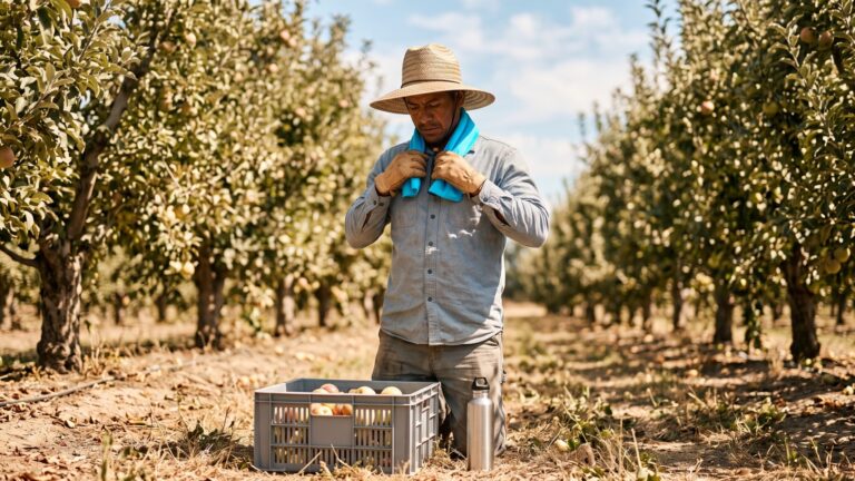 Ola de calor obliga a reforzar medidas para proteger a trabajadores agrícolas en Monterey
