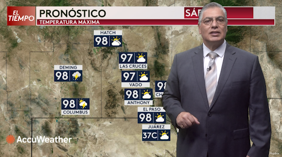 Pronóstico del Clima con Aldo Acosta: El Paso se prepara para un sábado de calor
