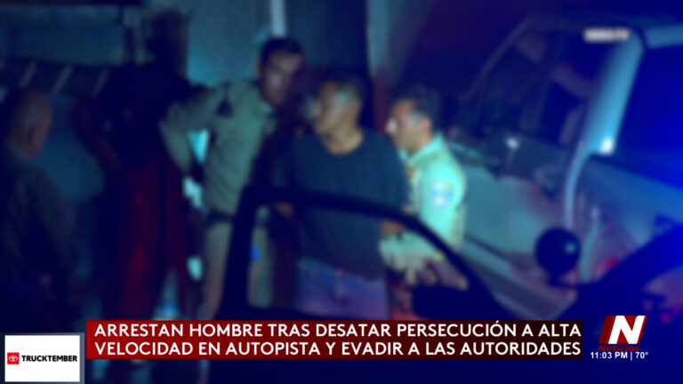 Persecución en Spring Valley termina con el arresto de un hombre