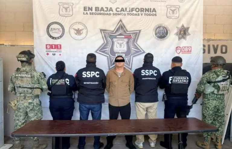 Detienen en Mexicali a presunto integrante de Los Rusos acusado de homicidio