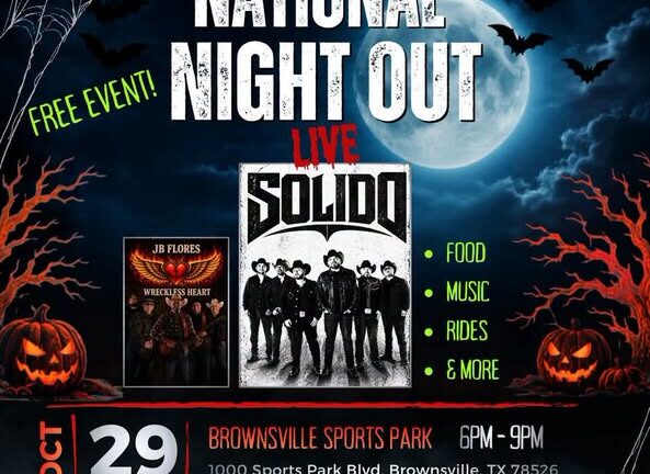 Brownsville PD anuncia evento gratuito por National Night Out