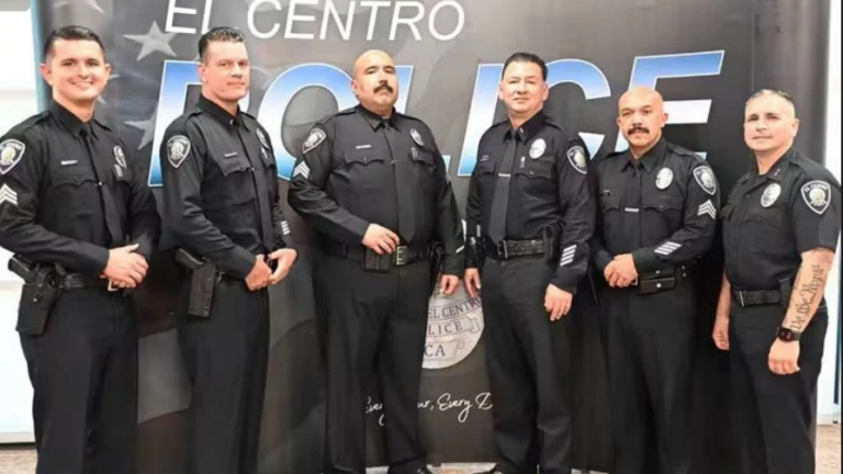 Policía de El Centro anuncia cambios en su estructura de mando