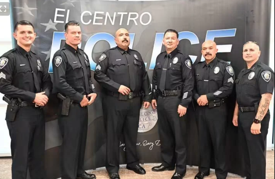 Policía de El Centro anuncia cambios en su estructura de mando